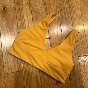 Yellow Sports bra - Lululemon